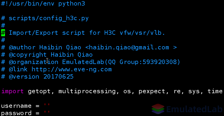 config_h3c.py脚本